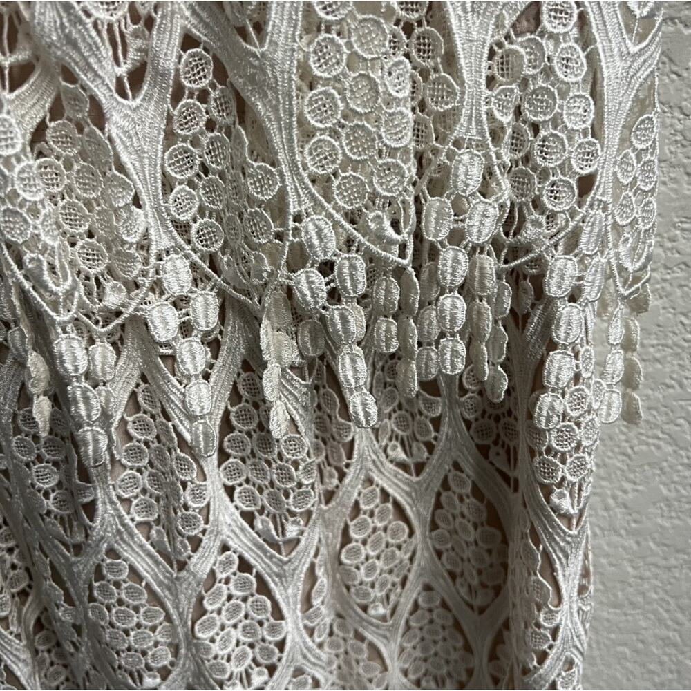 Stone Cold Fox Ivory Cream Iowa Off Shoulder Dress XS S Bridal Wedding Romantic - Picture 7 of 8